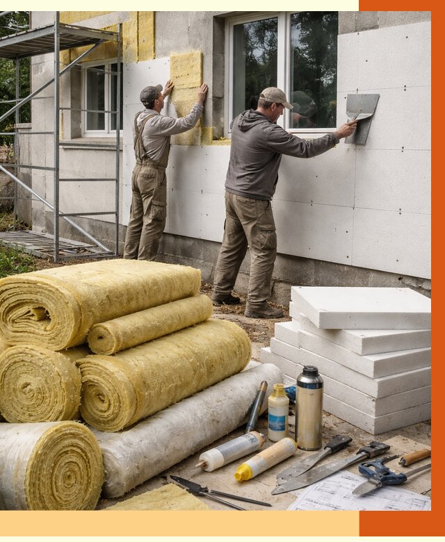 Утепление домов в Новоалтайске под ключ от 4294 руб/м2 | Профессионально — ТепломастерНвл