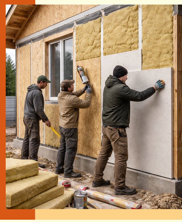 Профессиональное утепление дома из SIP-панелей в Новоалтайске