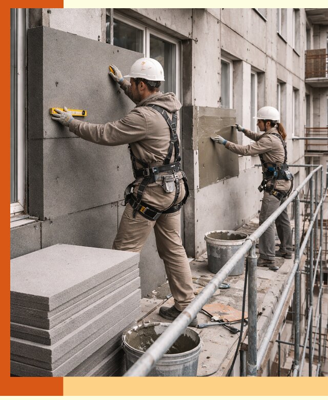 Утепление квартиры снаружи под ключ в Новоалтайске