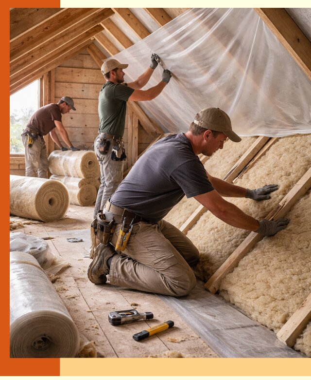 Утепление крыши изнутри в Новоалтайске: профессионально и надежно