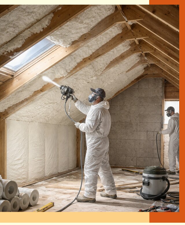 Утепление мансарды ППУ в Новоалтайске от 2812 руб./м² — заказать под ключ | ТепломастерНвл