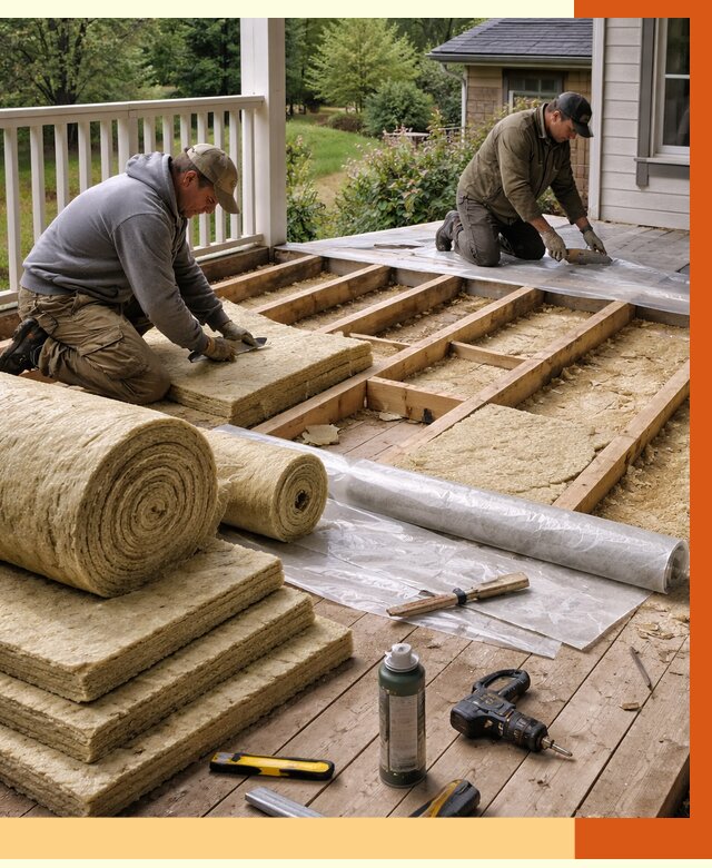 Утепление террасы в Новоалтайске от 4294 руб./м2 — утеплить террасу под ключ | ТепломастерНвл