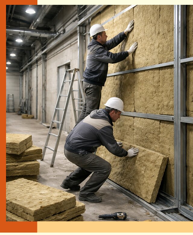 Утепление цеха под ключ в Новоалтайске с гарантией качества