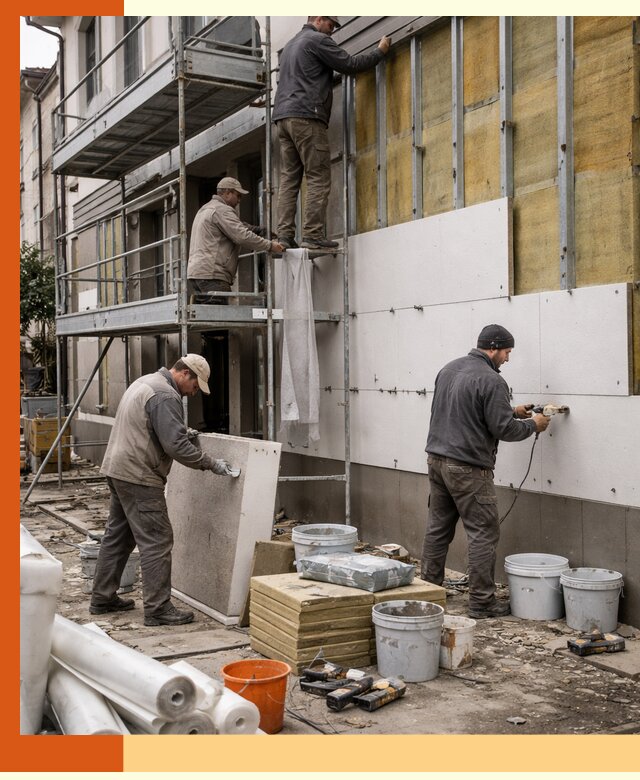 Утепление гостиницы под ключ в Новоалтайске с гарантией качества