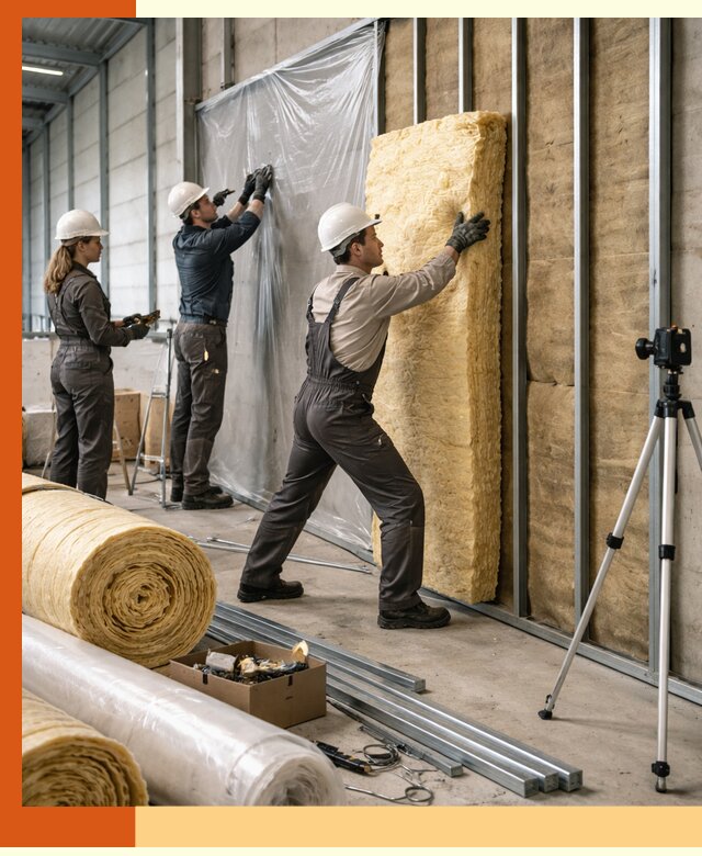 Утепление складского терминала в Новоалтайске профессионально и надёжно