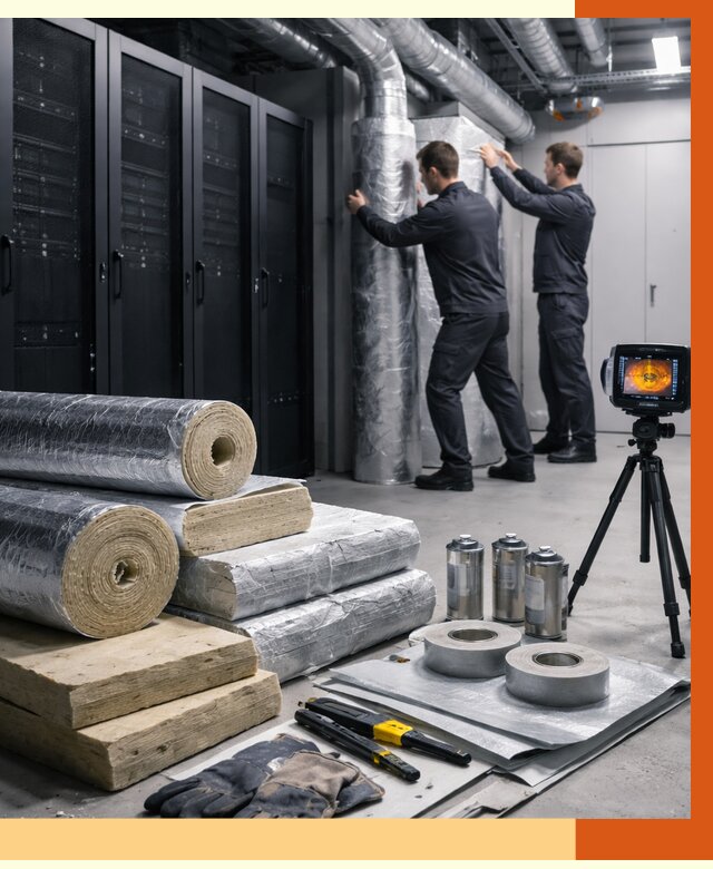 Утепление серверной в Новоалтайске от 8690 руб./м² — комплексно под ключ | ТепломастерНвл