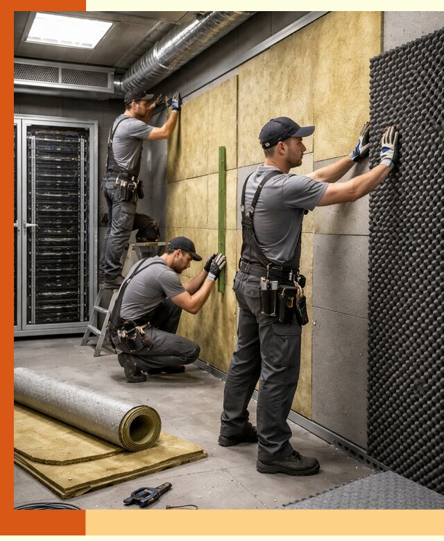 Утепление серверной комнаты профессионально в Новоалтайске