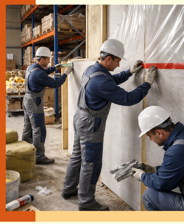 Утепление теплого склада под ключ в Новоалтайске