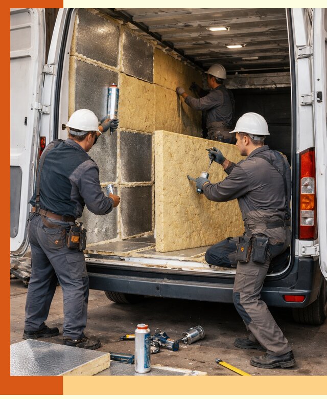 Утепление фургона-рефрижератора в Новоалтайске для сохранения температуры