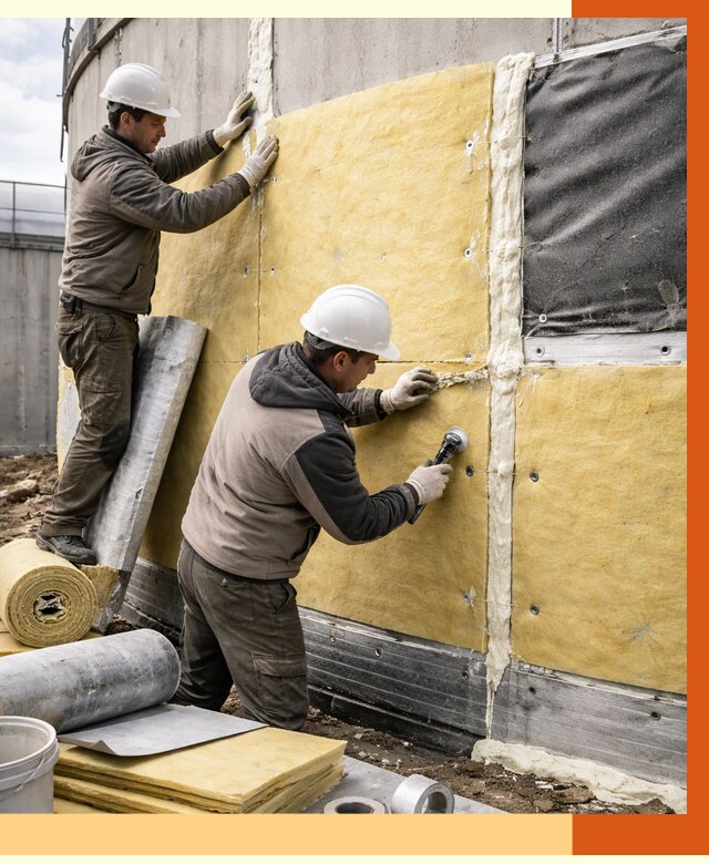 Утепление резервуара в Новоалтайске от 28116 руб/м2 — монтаж ППУ и комплекс под ключ | ТепломастерНвл