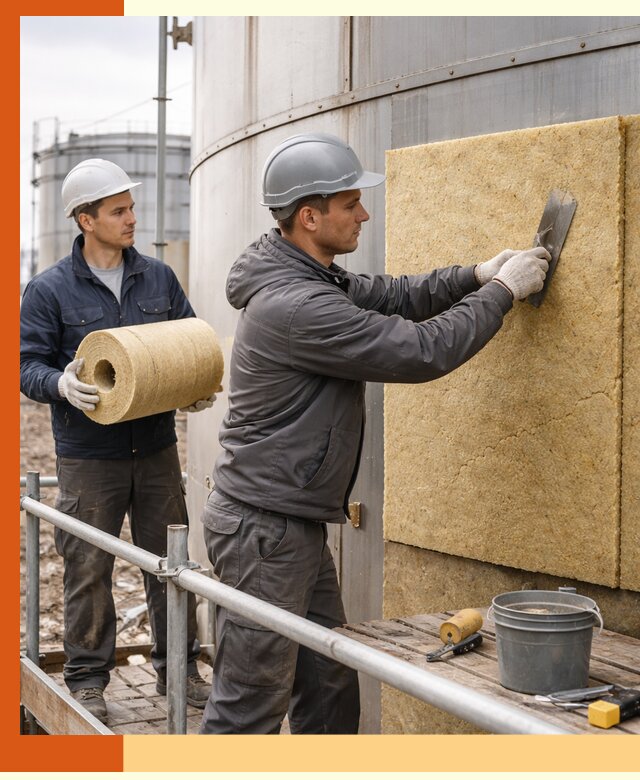 Профессиональное утепление резервуара и теплоизоляция в Новоалтайске