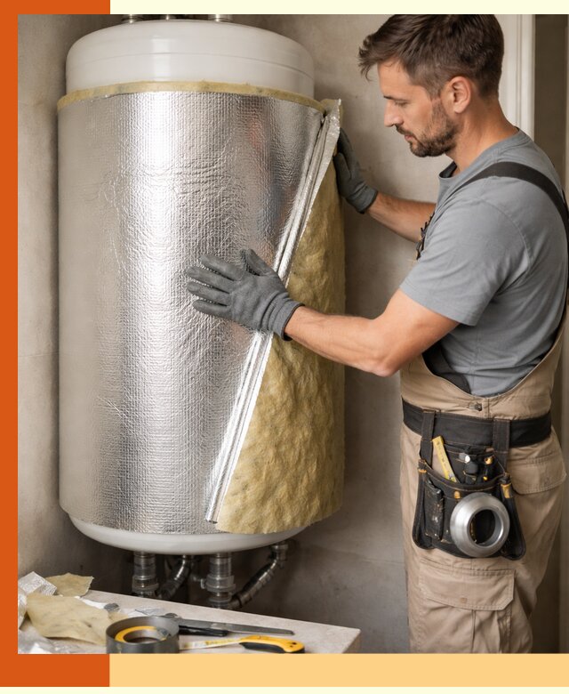 Утепление бойлера в Новоалтайске для снижения теплопотерь и экономии энергии