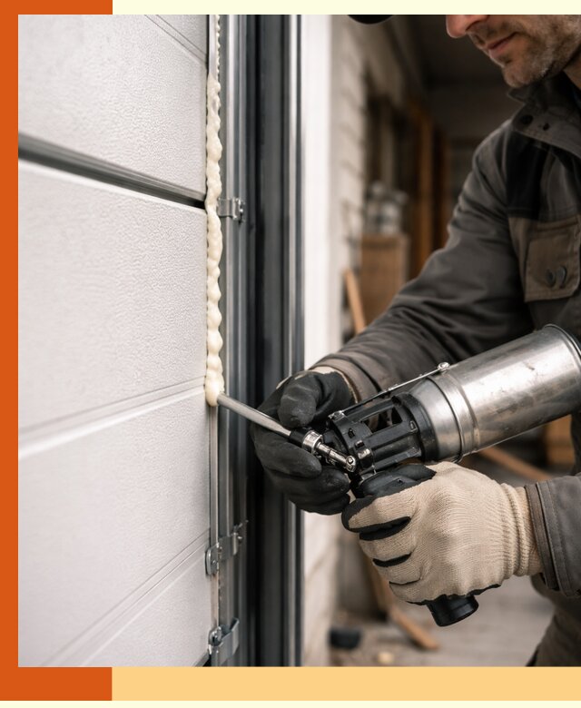 Заполнение пустот ворот в Новоалтайске профессионально и герметично