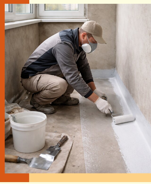 Утепление балкона жидкой теплоизоляцией в Новоалтайске