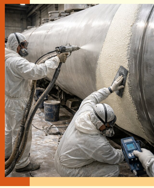 Утепление автоцистерн жидкой теплоизоляцией в Новоалтайске