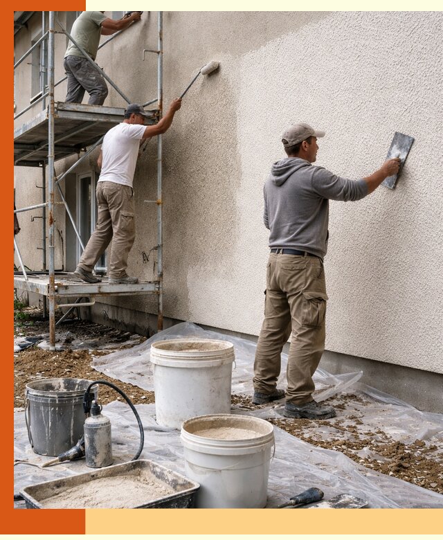 Утепление фасада жидкой пробкой в Новоалтайске