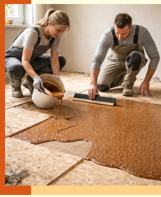 Утепление пола жидкой пробкой в Новоалтайске для квартир и домов