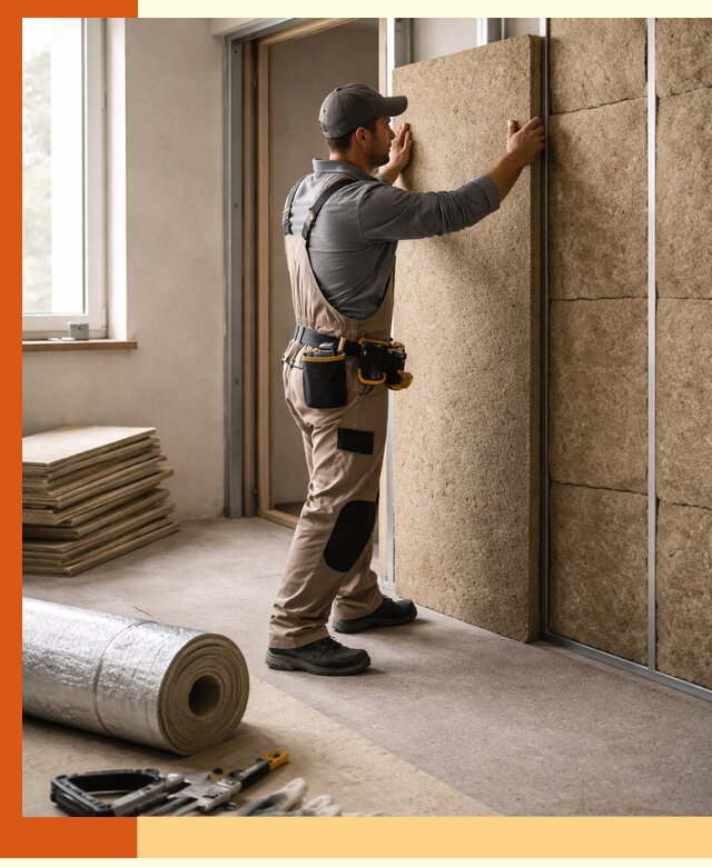 Шумоизоляция дома в Новоалтайске — комплексная защита от шума