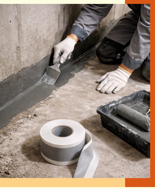 Гидроизоляция швов и герметизация стыков в Новоалтайске от 1278 руб. | ТепломастерНвл