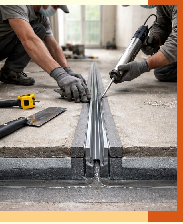 Гидроизоляция деформационного шва в Новоалтайске от 7668 руб. под ключ | ТепломастерНвл