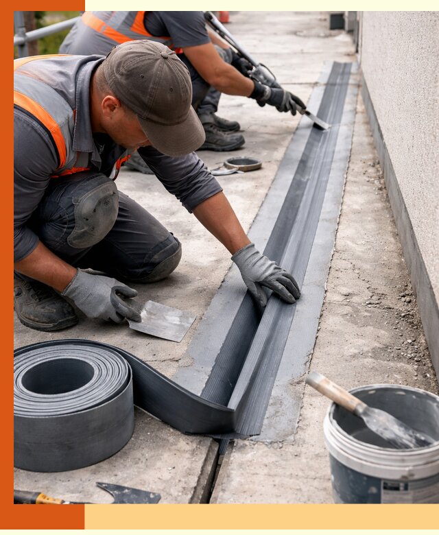 Гидроизоляция деформационного шва в Новоалтайске профессионально и надежно