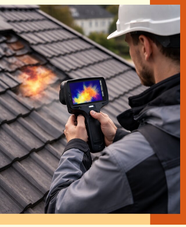 Тепловизионное обследование кровли в Новоалтайске от 4601 руб. — ТепломастерНвл под ключ