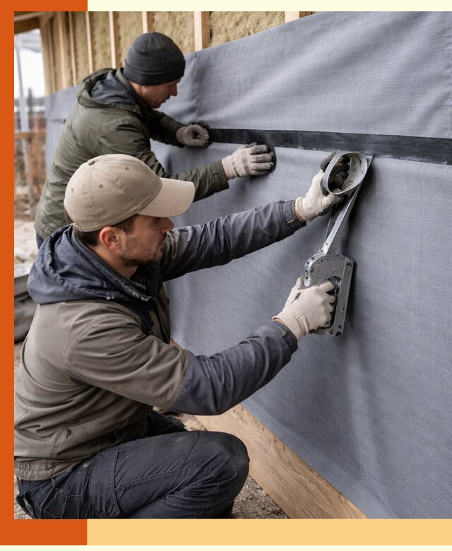 Монтаж ветроизоляции зданий и конструкций в Новоалтайске