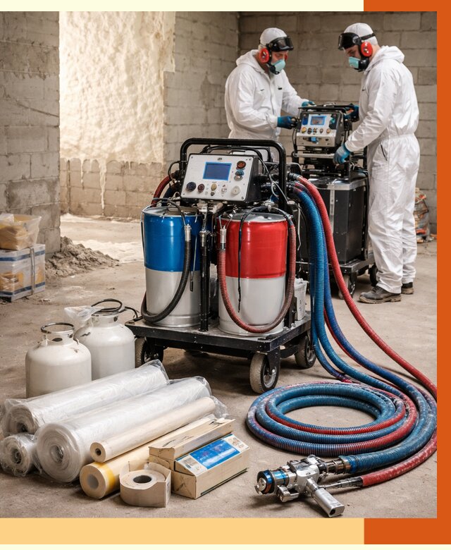 Аренда установки для напыления ППУ в Новоалтайске от 35784 руб. | ТепломастерНвл