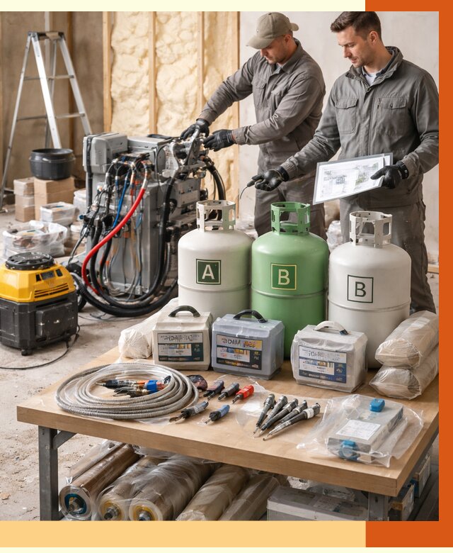 Продажа компонентов ППУ с консультацией в Новоалтайске от 4294 руб. | ТепломастерНвл